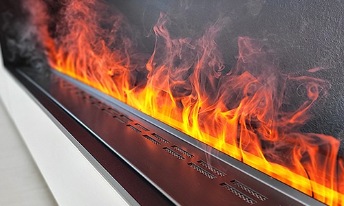 semineu 3d cu vapori de apa flacara reala de foc semineu 3d cu vapori de apa flacara reala de foc
